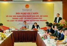 Cơ cấu tổ chức chính quyền tại các đơn vị hành chính lãnh thổ và thực tiễn ở Việt Nam