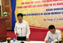 Hội nghị tập huấn, phổ biến kinh nghiệm của các nước ASEAN trong lĩnh vực cải cách công vụ và nâng cao năng lực cho công chức