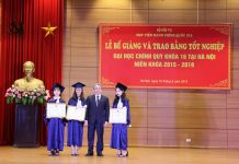 Học viện Hành chính Quốc gia bế giảng và trao bằng tốt nghiệp Đại học chính quy khóa 16, niên khóa 2015 – 2019