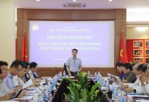 Góp ý hoàn chỉnh chương trình bồi dưỡng thứ trưởng và tương đương