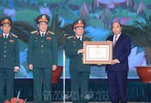 Lễ kỷ niệm 30 năm Ngày hội Quốc phòng toàn dân, 75 năm Ngày thành lập Quân đội nhân dân Việt Nam và đón nhận Huân chương Quân công hạng Nhất