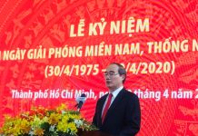 Thành phố Hồ Chí Minh tổ chức “Lễ kỷ niệm 45 năm Ngày Giải phóng miền Nam, thống nhất đất nước, 30/4/1975 – 30/4/2020