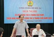 6 tháng đầu năm Công đoàn Bộ Nội vụ đã hoàn thành tốt các nhiệm vụ đề ra