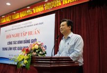 Một số giải pháp thúc đẩy bình đẳng giới trong lĩnh vực giáo dục và đào tạo