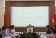 Các chi bộ thuộc Đảng bộ Học viện Hành chính Quốc gia tổ chức sinh hoạt chuyên đề: Học tập và làm theo tư tưởng, đạo đức, phong cách Hồ Chí Minh