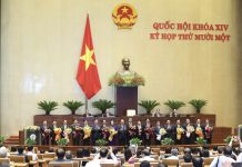 Quốc hội phê chuẩn việc bổ nhiệm 2 Phó Thủ tướng và 12 Bộ trưởng, thành viên Chính phủ.