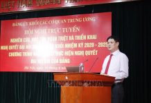 Đảng bộ Khối các cơ quan Trung ương tổ chức hội nghị trực tuyến nghiên cứu, học tập, quán triệt và triển khai thực hiện Nghị quyết Đại hội Đảng