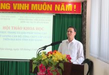 Nâng cao chất lượng đội ngũ cán bộ, công chức cấp cơ sở ở tỉnh Hậu Giang