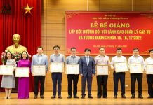 Bồi dưỡng lãnh đạo, quản lý cấp vụ và tương đương năm 2022