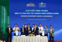 NovaGroup và Sokimex cam kết đầu tư, phát triển dự án khu đô thị BLUE DRAGON