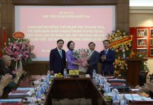 Bộ trưởng Bộ Nội vụ Phạm Thị Thanh Trà chúc mừng Học viện Hành chính Quốc gia nhân kỷ niệm Ngày Nhà giáo Việt Nam (20-11)