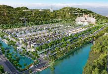 Chuỗi công trình tiện ích gắn liền với nước tại kỳ quan MerryLand Quy Nhơn