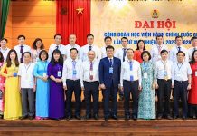 Đại hội Công đoàn Học viện Hành chính Quốc gia lần thứ XIII, nhiệm kỳ 2023 – 2028