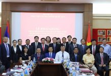 Khai giảng khóa bồi dưỡng dành cho cán bộ quản lý, lãnh đạo nước Cộng hòa Dân chủ Nhân dân Lào