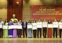 Bế giảng lớp bồi dưỡng đối với công chức ngạch chuyên viên cao cấp và tương đương khóa 4/2023