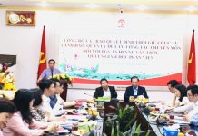 Thứ trưởng Bộ Nội vụ Triệu Văn Cường làm việc với Phân viện Học viện Hành chính Quốc gia tại TP. Hồ Chí Minh