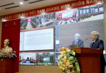 Đảng bộ Học viện Hành chính Quốc gia tham dự Hội nghị quán triệt nội dung hai cuốn sách của Tổng Bí thư Nguyễn Phú Trọng