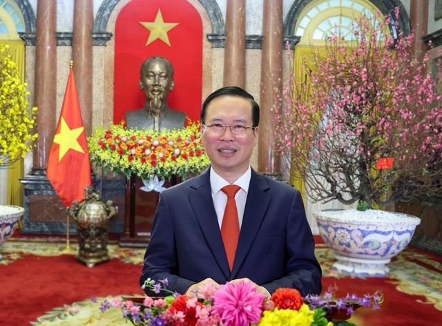 Thông điệp chúc Tết Giáp Thìn 2024 của Chủ tịch nước Võ Văn Thưởng- Ảnh 1. Thông điệp chúc Tết Giáp Thìn 2024 của Chủ tịch nước Võ Văn Thưởng- Ảnh 1.
