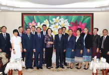 Bộ trưởng Bộ Nội vụ Phạm Thị Thanh Trà thăm và làm việc với Học viện Chính trị – Hành chính Quốc gia Lào