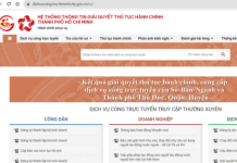 Chuyển đổi số trong thực hiện thủ tục hành chính tại TP. Hồ Chí Minh