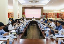 Thứ trưởng Bộ Nội vụ Triệu Văn Cường làm việc với Học viện Hành chính Quốc gia