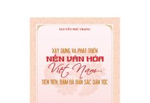 Cuốn sách: Xây dựng và phát triển nền văn hóa Việt Nam tiên tiến, đậm đà bản sắc dân tộc
