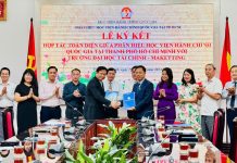 Phân hiệu Học viện Hành chính Quốc gia tại TP. Hồ Chí Minh triển khai nhiều nội dung hợp tác với Trường Đại học Tài chính – Marketing