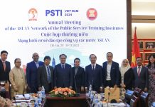 Cuộc họp thường niên mạng lưới cơ sở đào tạo công vụ các nước ASEAN (PSTI)