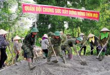 Phát huy vai trò của Quân đội trong tham gia xây dựng nông thôn mới