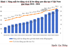 Tăng trưởng năng suất lao động ở Việt Nam – tiếp cận phân tích bằng phương pháp chuyển dịch tỷ trọng