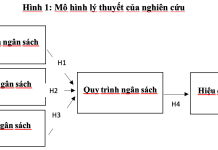 Nghiên cứu về thực thi ngân sách và vai trò trung gian của quy trình ngân sách đối với hiệu quả tài chính