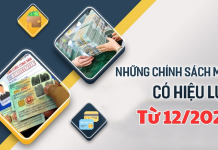 Chính sách mới có hiệu lực từ tháng 12/2025