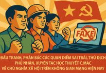 Bảo vệ nền tảng tư tưởng của Đảng, đấu tranh phản bác quan điểm sai trái, thù địch trong kỷ nguyên số