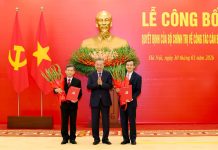 Đồng chí Đoàn Minh Huấn, Ủy viên Bộ Chính trị, giữ chức Giám đốc Học viện Chính trị quốc gia Hồ Chí Minh