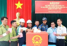 Cử tri đảo Hòn Khoai, Hòn Chuối hoàn thành bầu cử sớm với tỷ lệ 100%
