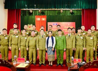 Đào tạo, bồi dưỡng lý luận chính trị cho cán bộ, chiến sỹ ngành Công an của nước CHDCND Lào