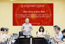 Cơ sở khoa học về năng lực thực thi công vụ của cán bộ, công chức chính quyền cấp xã