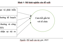 Ảnh hưởng của văn hóa doanh nghiệp đến sự cam kết gắn bó với tổ chức của nhân viên ngân hàng thương mại cổ phần Việt Nam
