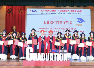 Lễ Bế giảng và trao bằng tốt nghiệp trình độ đại học năm 2026 cho hơn 1.500 sinh viên Học viện Hành chính và Quản trị công
