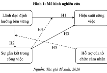 Tác động của lãnh đạo định hướng bền vững đến hiệu suất công việc của người lao động tại Việt Nam