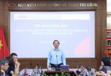 Tọa đàm khoa học “Quản trị tích hợp phát triển cấp xã: kết nối không gian, lĩnh vực, chủ thể và nguồn lực trong bối cảnh đổi mới quản trị địa phương”